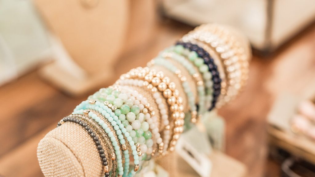 天然石ブレスレット